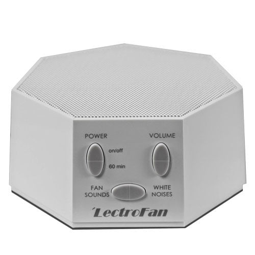 LectroFan White Noise Machine in Silver